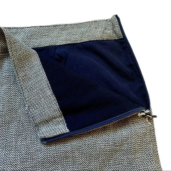 Ethereal Shorts by Paper Crane Knit Frayed Hem Blue Gray Size L - Picture 8 of 11